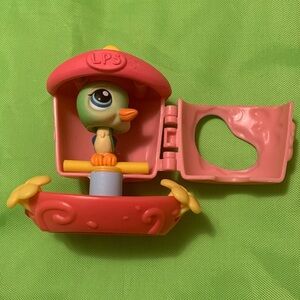 Hasbro LPS Littlest Pet Shop Hummingbird and Feeder (#208)